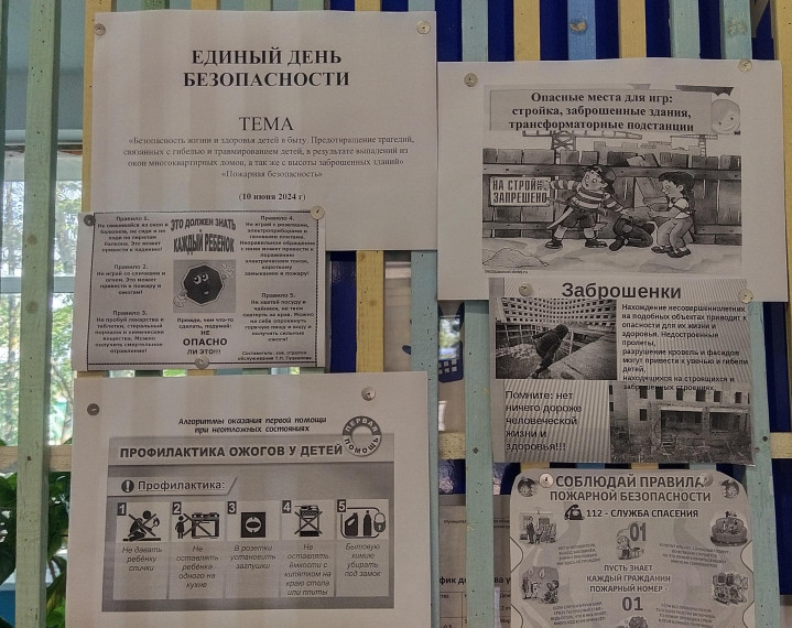 ЕДИНЫЙ ДЕНЬ БЕЗОПАСНОСТИ.