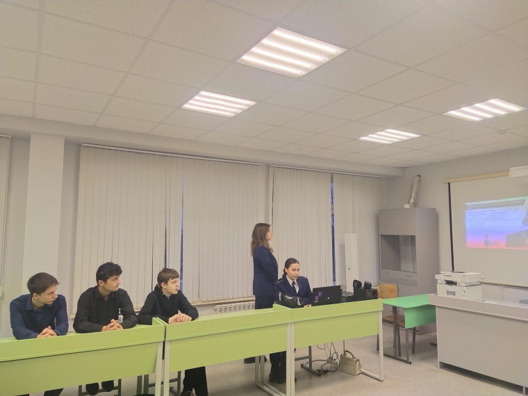 Профориентационная встреча с курсантами УИ ГА.